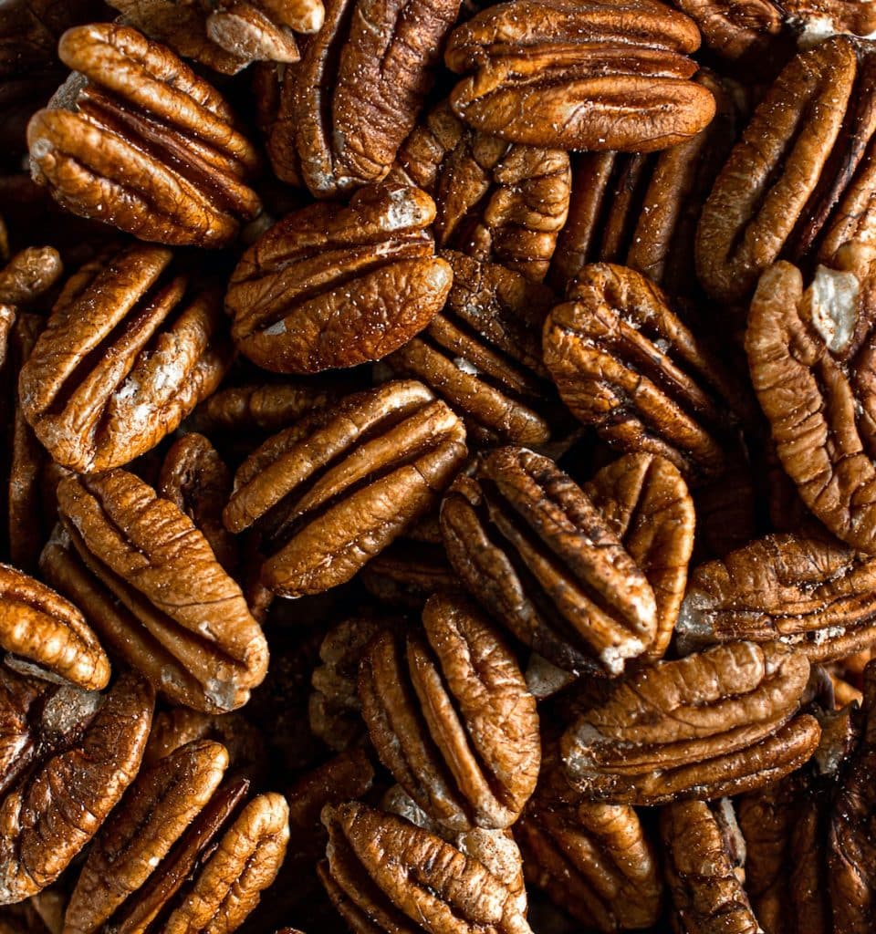 pecans after shelling